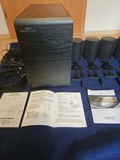 Jamo SW1008 Home Cinema Subwoofer plus 5 JAMO A310 Surround Lautsprechern