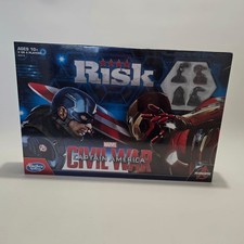 RISIKO MARVEL CAPTAIN AMERICA AVENGERS BÜRGERKRIEGSSPIEL von Hasbro 2015 versiegelt