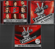 The Voice Of Germany - The Best of Liveshows (4 CD-Box), und 2 weitere CDs