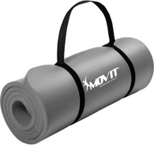 Movit® Sportmatte 10/15mm Yogamatte Fitnessmatte Gymnastikmatte NBR Rutschfest