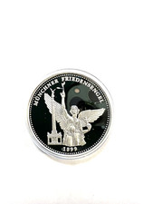 München, Feinsilber Medaille (999), Stadttaler 2008, Friedensengel, PP!