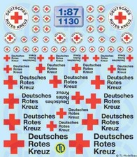 1130 - DRK Beschriftungen 1:87