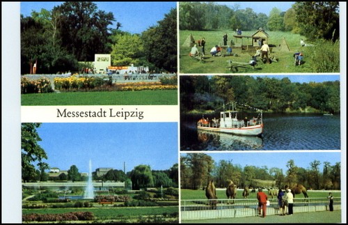 Leipzig postkarte ddr ua - leipzig,