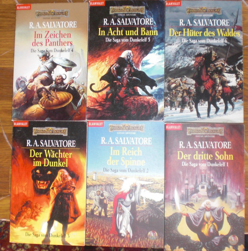Salvatore dunkelelf saga - r,