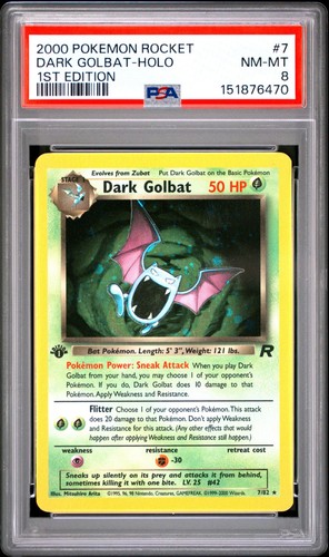 Dunkles golbat psa 82 - psa, 8