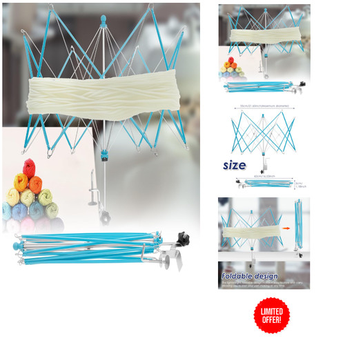 Wollhaspel schirmform 55x42cm - schirmform,