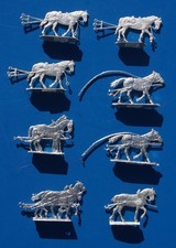8 Pferde - Flachfiguren  , 30