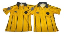 OFFICIAL SPORTS International Fußball Trikot Groß Gelb Schiedsrichter Hemd Set 2