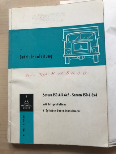 Magirus lkw saturn 150 - magirus,