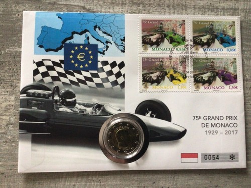 Monaco euro numisbrief - euro,
