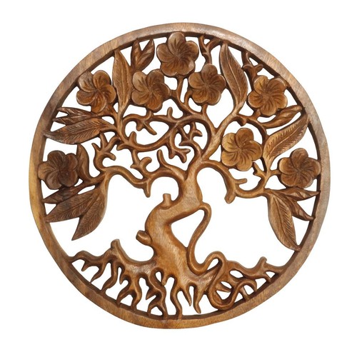 Lebensbaum wandbild wanddeko - lebensbaum,