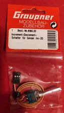 Graupner 4160.33 Increment-/Decrement-Schalter Neu
