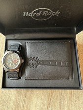 Herrenuhr / Armbanduhr Hard Rock Cafe + Portmonee NEU