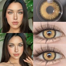 Braune Kontaktlinsen Farbig