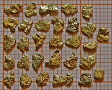 Goldnuggets aus Alaska