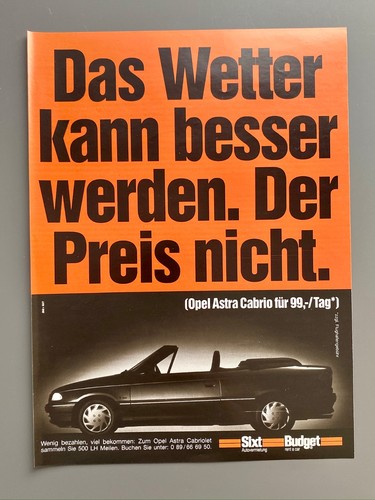 Sixt opel astra cabrio - opel,