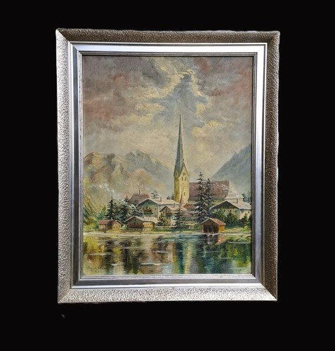 ölbild tegernsee 60x47 - tegernsee,