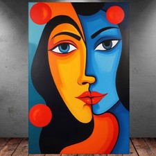 LEINWAND BILD ER XXL ABSTRAKT