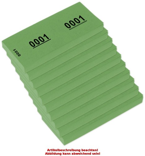 Kangaro nummernblock 1000 - nummernblock, 1-1000