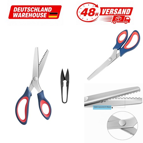 Zickzackschere set mit - cm,