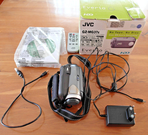 Jvc camcorder evario mg37e - jvc,