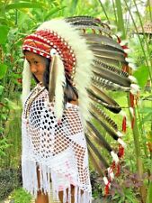 Federhaube, War Bonnet, Indian headdress, Coiffe indienne kenai, little big horn