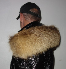 Fuchs Pelz Kapuze Kragen XXL