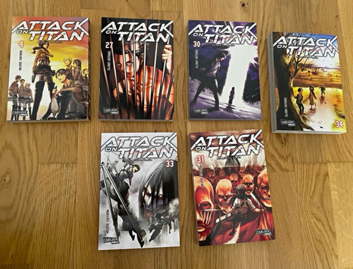 Carlsen manga set attack on - attack,