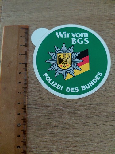 Aufkleber wir vom bgs - aufkleber,
