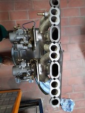 Mercedes Ponton 220s Vergaseranlage mit Abgasanlage