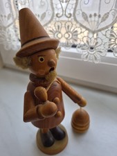 Erzgebirge Räuchermännchen Imker Handarbeit DDR Rauchmann Alt Expertic DDR Erzg.