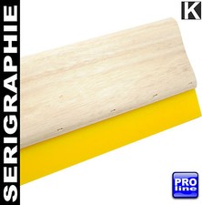 Rakel Raclette mit Lackierung für Siebdruck Vulkollan 9mm x 50mm HD - 75 shore