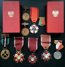 Polen PRL Orden, Ehrenzeichen