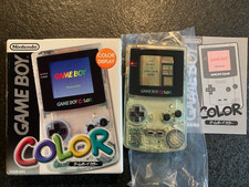 Nintendo Gameboy Color clear white skeleton Edition in OVP