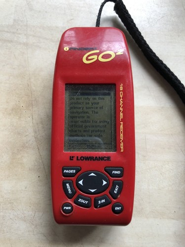 Lowrance finder go2 handheld - lowrance,