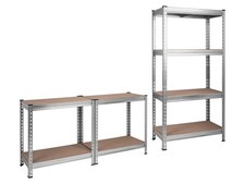 PARKSIDE PERFORMANCE® Schwerlastregal, verzinkter Stahl - B-Ware neuwertig