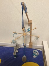 Baby Mobile + Halterung Holz