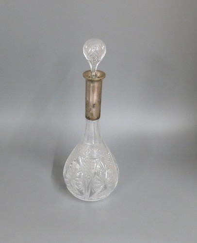 Antike karaffe glas mit - antike,