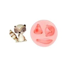 Silikon Wald Waschbär