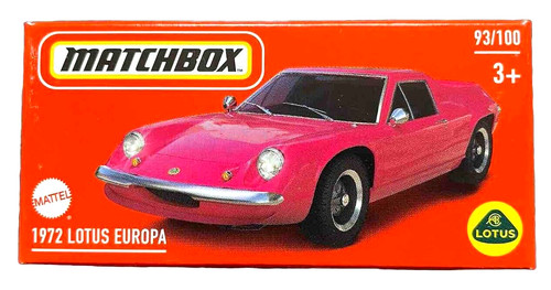 Matchbox 1972 lotus europa - matchbox,