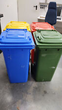 Farbige Mülltonnen 120l mit Rollen