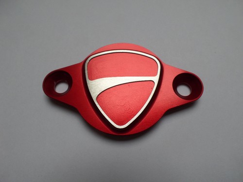Ducati inspektionsdeckel logo - ducati,