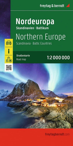 Nordeuropa straßenkarte - nordeuropa,,