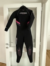 Cressi Sport Tauchanzug Castoro Lady Monopiece Wetsuit 5mm, schwarz / rosa, Gr.M