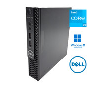 Windows 11 Business Büro PC Micro Intel  i3-8100T 8GB RAM 240GB SSD