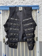 Gothic Weste mit Applikationen