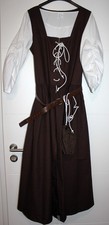 Kostüm Kleid Mittelalter Magd