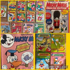 LTB - MICKY MAUS - PANZERKNACKER -  DONALD DUCK - 17 x WALT DISNEY ehapa - Paket