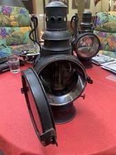 Eisenbahn Lampe, Zugleuchte, Petroleum Lampe,J. Kampschulte Osnabrücker Metallwe