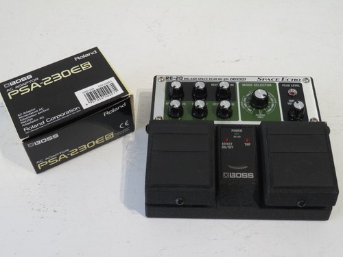 Boss space echo - re-20, guitar